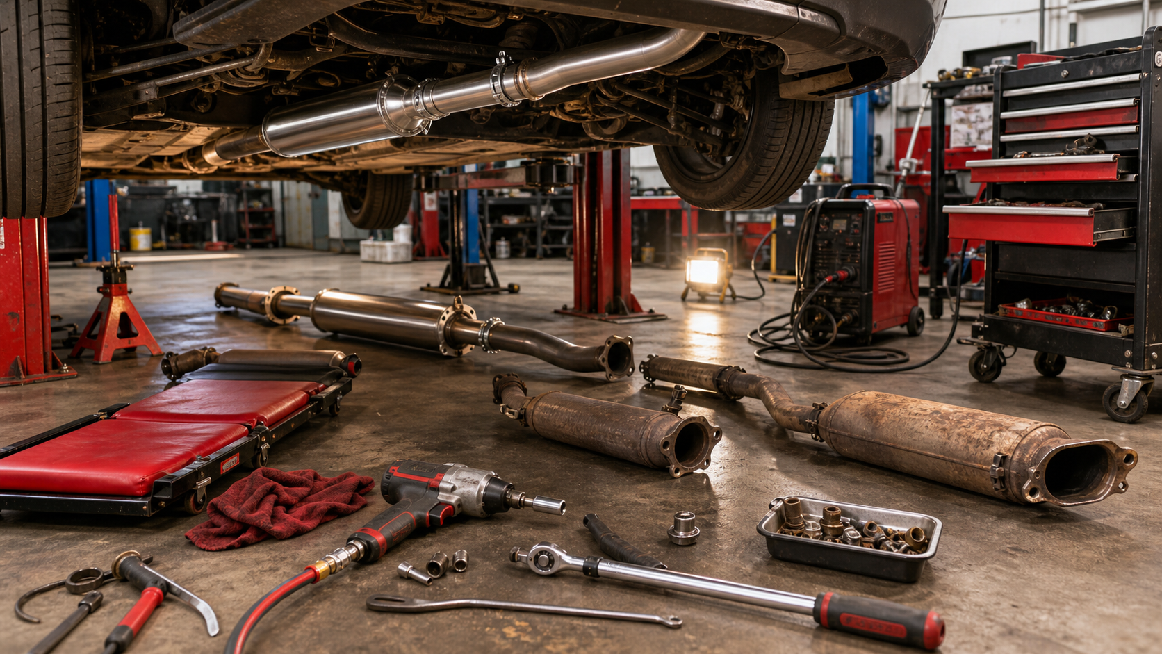 Exhaust Repair Near Flint. Tx — S&J Automotive